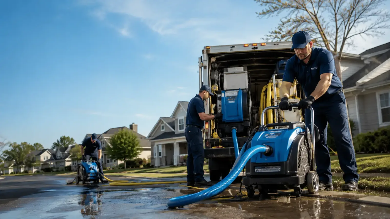 Flood Damage Cleanup in Mio, MI